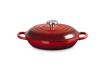 Le Creuset - garnek Gourmet Profesjonalny żeliwny 26 cm 2,2 l wiśniowy
