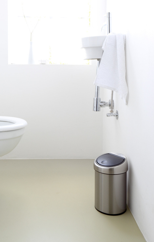 Brabantia - kosz na śmieci Touch Bin - 3 L, stal matowa FPP