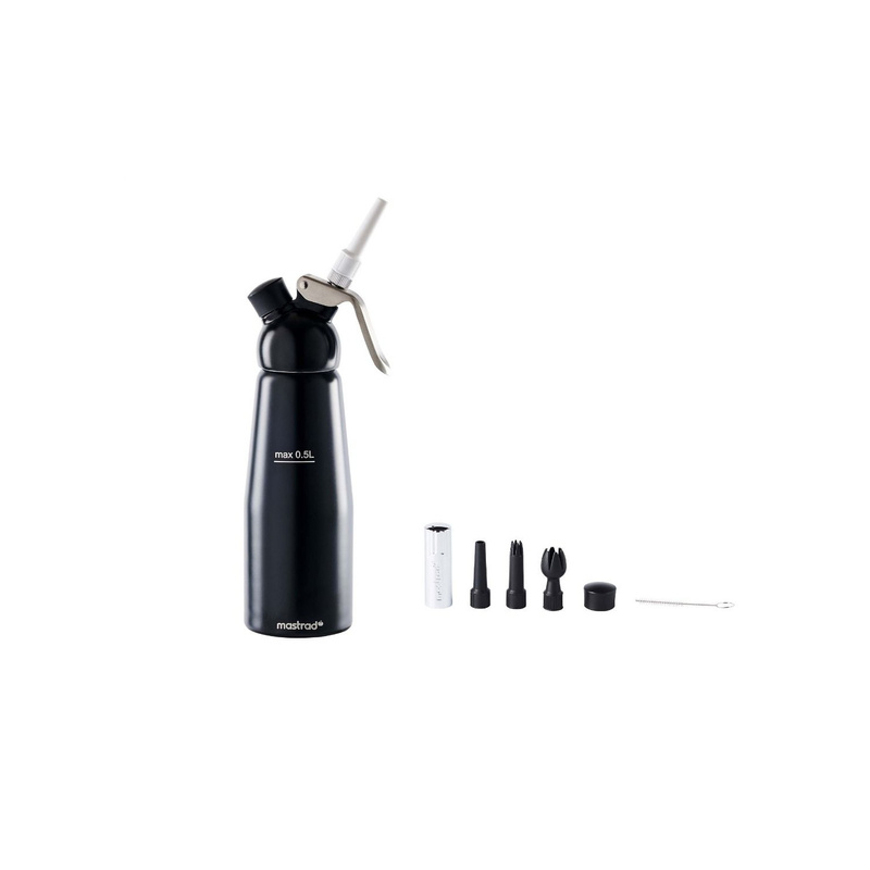 Mastrad - Syfon czarny 500ml