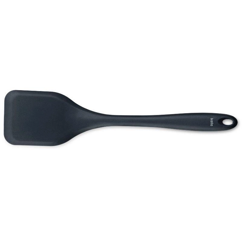 Kela - łopatka kuchenna, silikon, 29 cm, czarna Tom