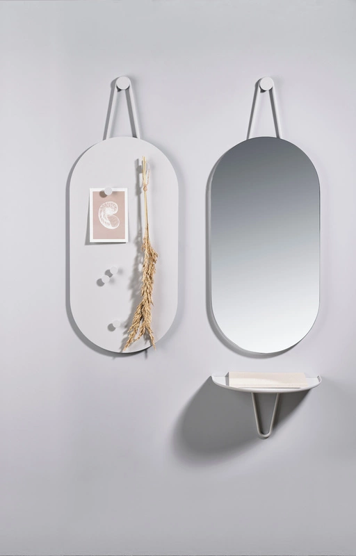 Zone Denmark - Lustro ścienne 75x30 cm A-Series White