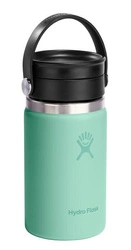 Hydro Flask - Butelka 12 oz Wide Flex, zielona