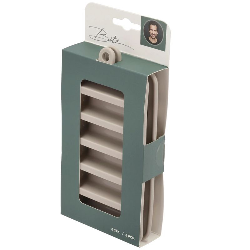 Bitz - Foremki do lodu 2 sztuki grey