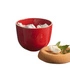 Emile Henry - Pojemnik na czosnek - czerwony