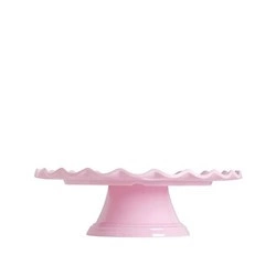 A Little Lovely Company - Patera z falistym brzegiem PINK 27.5 cm