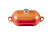 Le Creuset - owalny garnek do pieczenia chleba płomienna