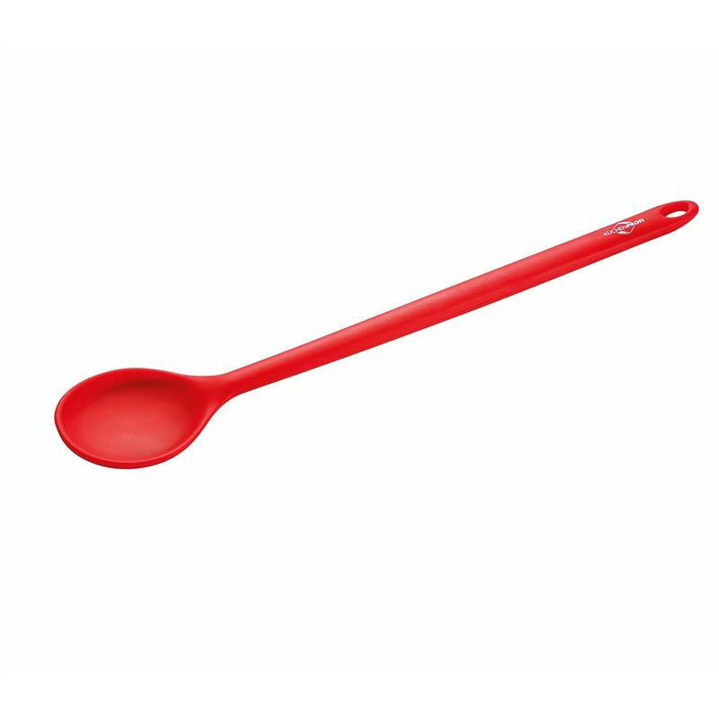 Kuchenprofi - silikonowa łyżka kuchenna, czerwona, 30 cm