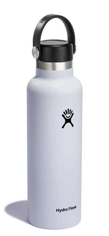 Hydro Flask - Butelka 621 ml Standard Mouth Flex Cap biały