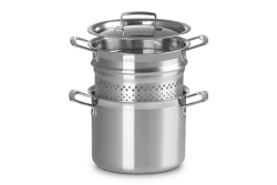 Le Creuset - garnek do makaronu stal nierdzewna 5 l 20 cm