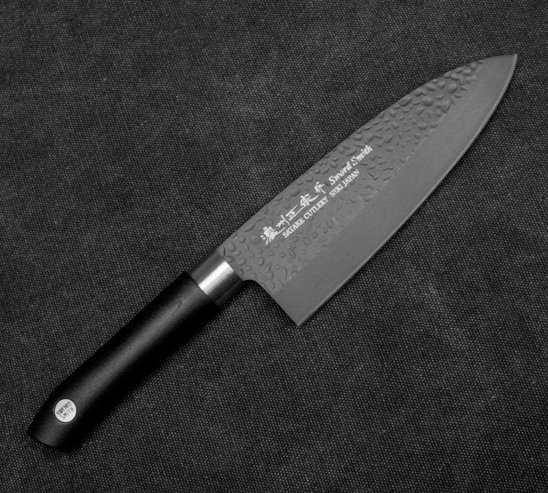 Satake - Swordsmith Black Nóż Deba 16cm