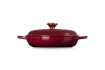 Le Creuset - garnek patelnia Gourmet Signature 26 cm 2,2 l garnet