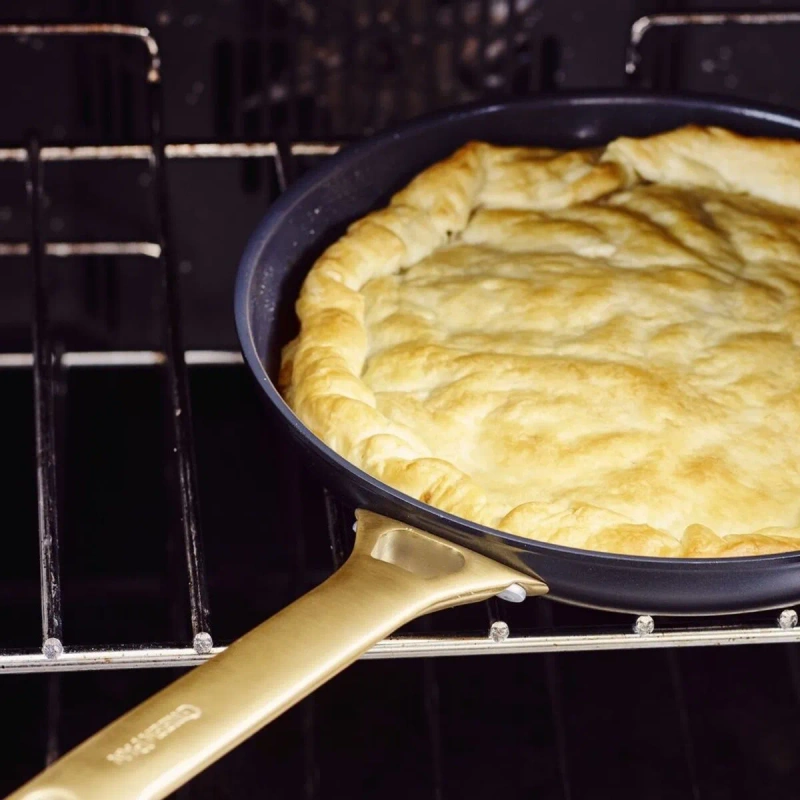 GreenPan - Patelnie ceramiczne PADOVA Black 20 + 26 cm