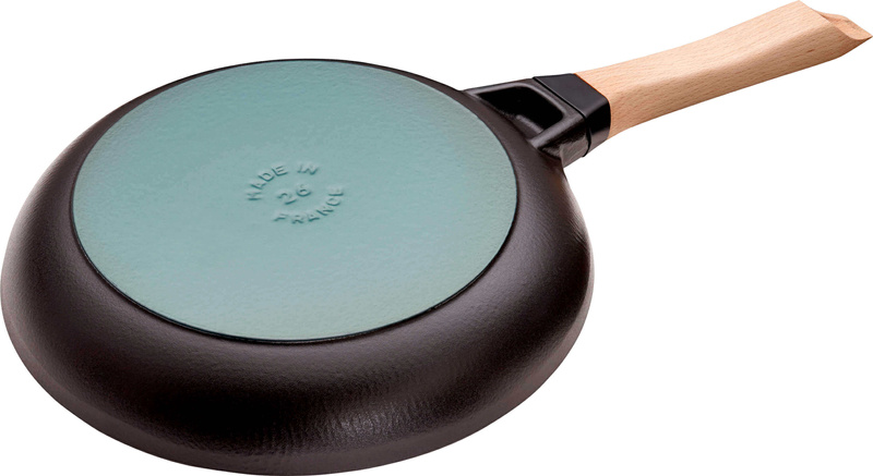 Staub - żeliwna patelnia do smażenia czarna 26 cm