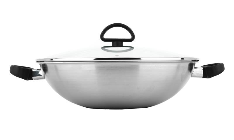 Carl Schmidt - Wok ze szklaną pokrywą ?36 cm Premium