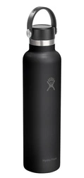 Hydro Flask - Butelka 24 oz Standard z nakrętką Flex,czarny