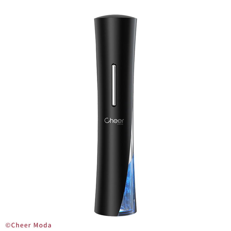 Cheer Moda - Korkociąg elektryczny Skyline czarny