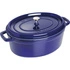 Staub - garnek żeliwny owalny 3.2 l, niebieski