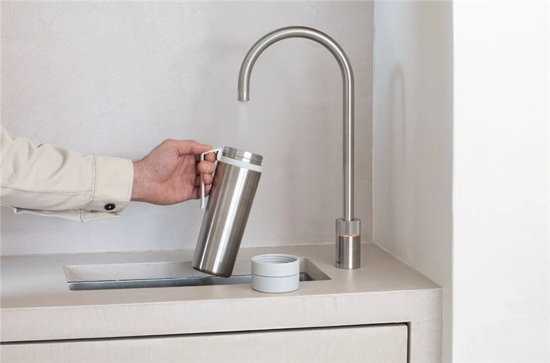 Brabantia - Kubek termiczny 0,5l Make&Take Light Grey
