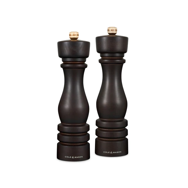 Cole & Mason - Młynek do soli London Chocolate Wood 22 cm