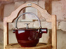 Staub -  żeliwny dzbanek czajnik do herbaty bordowy 1,1 l