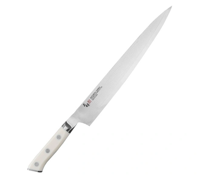 Mcusta Zanmai - Classic Damascus Corian Nóż Sujihiki 24cm