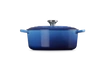 Le Creuset - brytfanna żeliwna emaliowana Signature 33 cm 7,5 l azure
