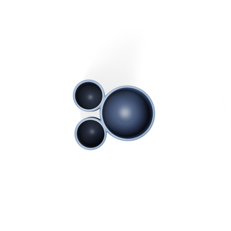 Umbra - Pojemnik łazienkowy StlBlue TOUCH