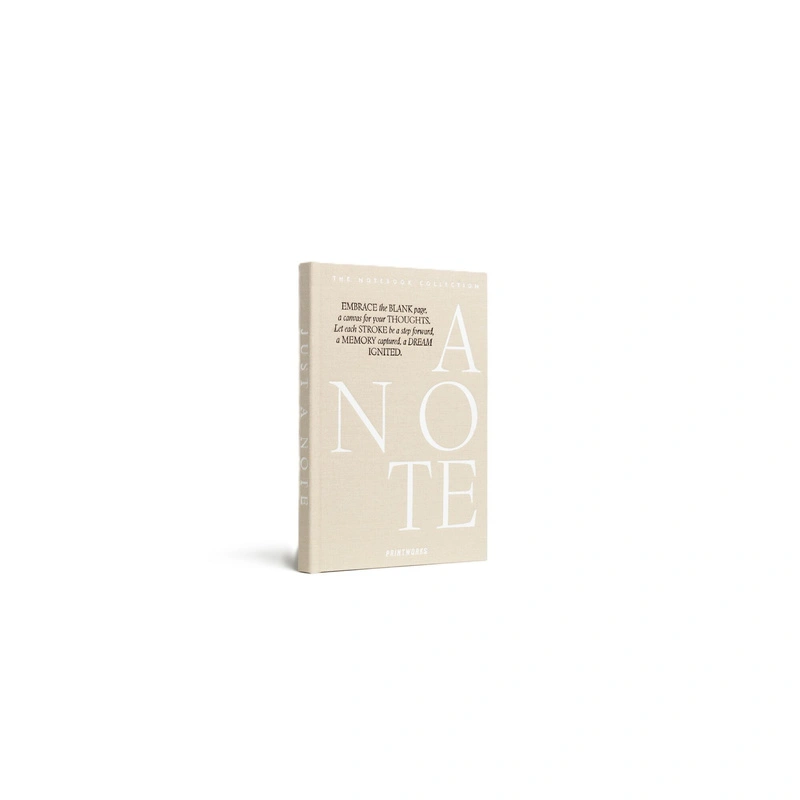 Printworks - Notatnik - Just a Note, Beżowy