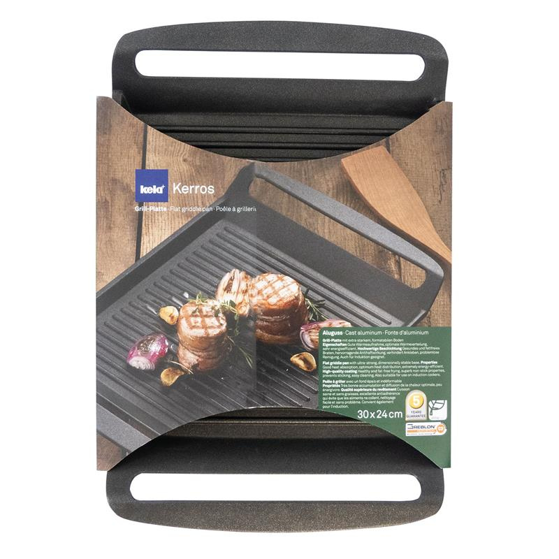 Kela - patelnia grillowa, 30x24 cm Kerros