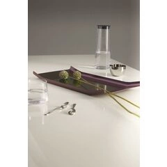 Alessi - taca stalowa, fioletowo-zielona