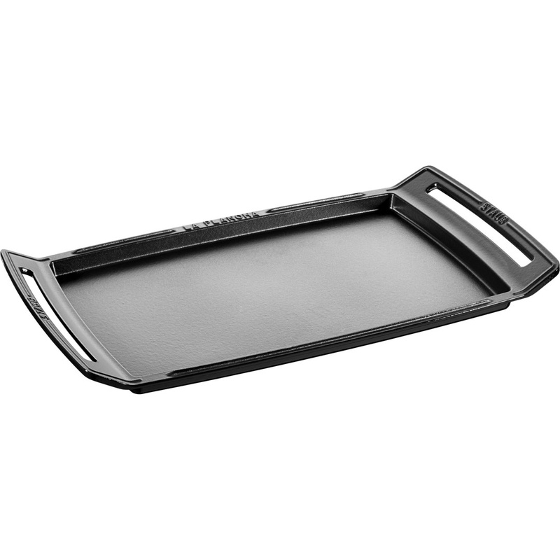 Staub - prostokątna płyta żeliwna 45x27 cm, czarny