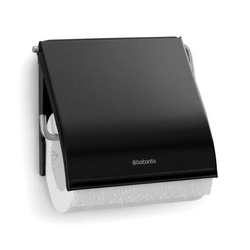 Brabantia - Uchwyt na papier toaletowy czarny ReNew