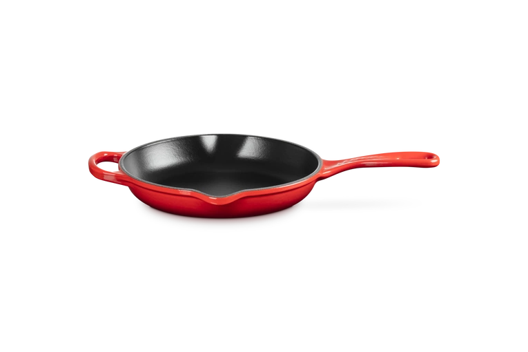 Le Creuset - patelnia Signature niska żeliwna 20 cm Wiśniowy