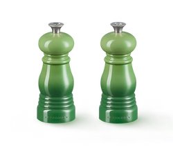 Le Creuset -  zestaw młynków do soli i pieprzu 12,5 cm bamboo