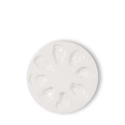 Byon - talerz do serwowania ostryg, dolomit, śred. 27 cm Oyster