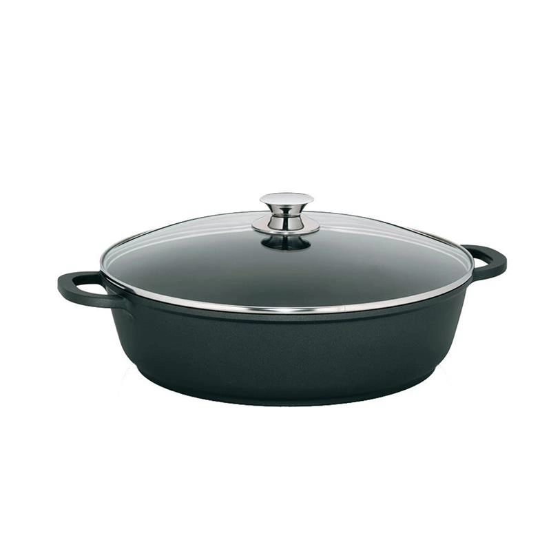 Kela - Naczynie do serwowania+pokryw.7l czarneKerros