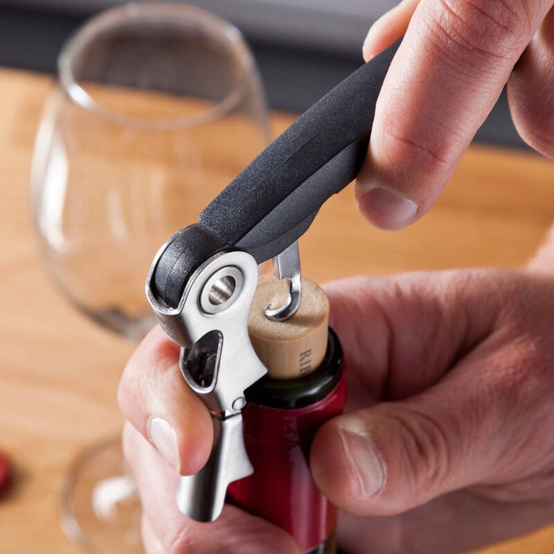 VACU VIN - Korkociąg kelnera czarnyczarny