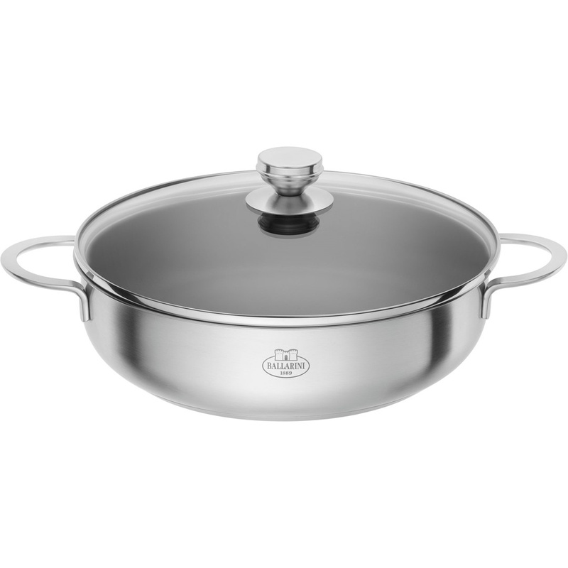 Ballarini - patelnia głęboka z pokrywką 28 cm Ancona