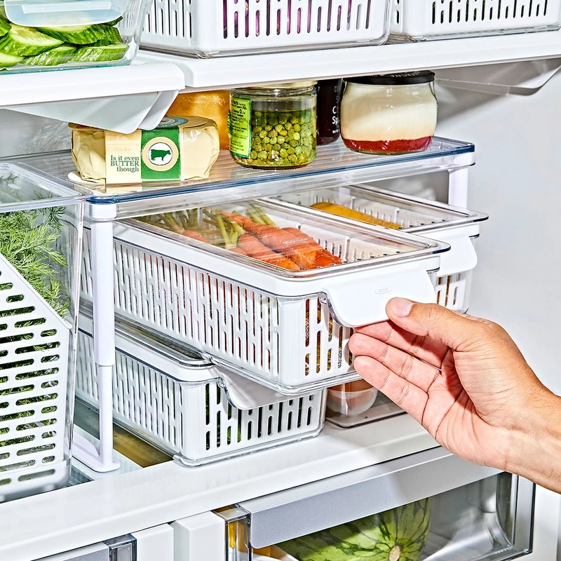 OXO - Pojemnik na warzywa z koszyczkiem L Good Grips