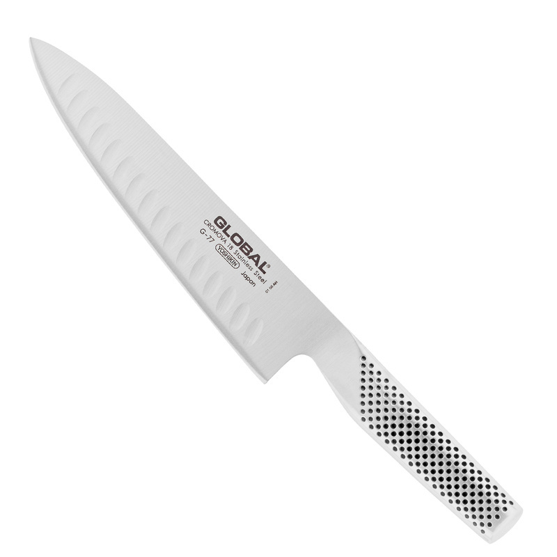 Global - Nóż szefa kuchni 20cm, żłobiony NOWY  G-77