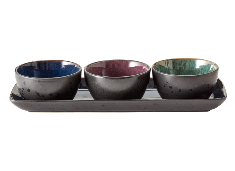 Bitz - Zestaw 4 sztuk do tapas Black/mix