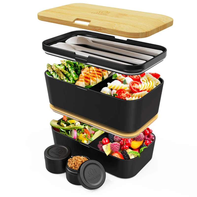 UMAMI - Lunchbox Nestable - Bamboo Black - 1500ml