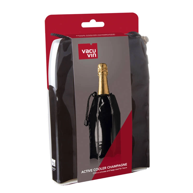VACU VIN - Schładzacz do szampana czarny