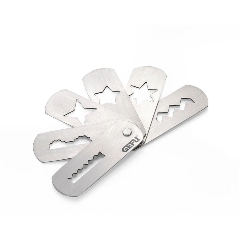 GEFU - nakładki do ciastek do maszynki, r. 7/8 TRICA