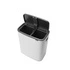 Brabantia - kosz na śmieci Bo Touch Bin 60L (2 x 30) biały