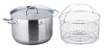 Carl Schmidt - Garnek stalowy z pokrywą 28 cm 10 l + koszyk Pro-X