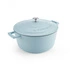 MasterClass - garnek z pokrywką 4L błękitny