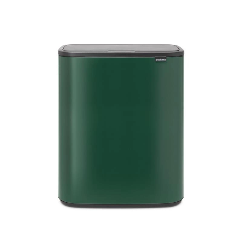Brabantia - Kosz na śmieci Touch Bin BO 60L zielony Pine Green