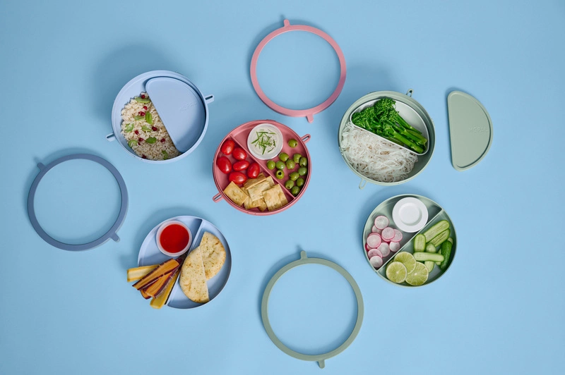 Mepal - Miska Lunch Box z pokrywką Vita Nordic Blue