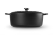 Le Creuset - brytfanna żeliwna emaliowana Signature 35 cm 8,9 l czarna